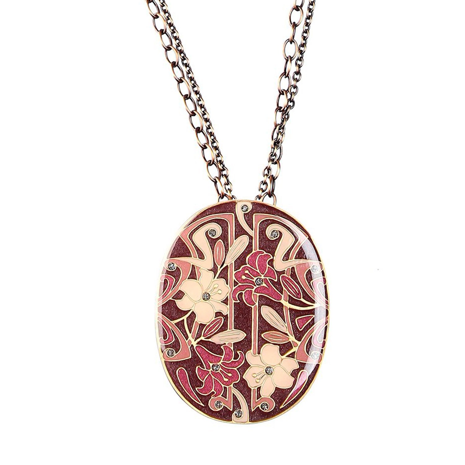 Колье из бижутерного сплава/бронзы с эмалью 50 см Clara Bijoux B77459.C80 V, B77459.C80 V
Колье из бижутерного сплава/бронзы с эмалью 50 см Clara Bijoux B77459.C80 V, B77459.C80 V