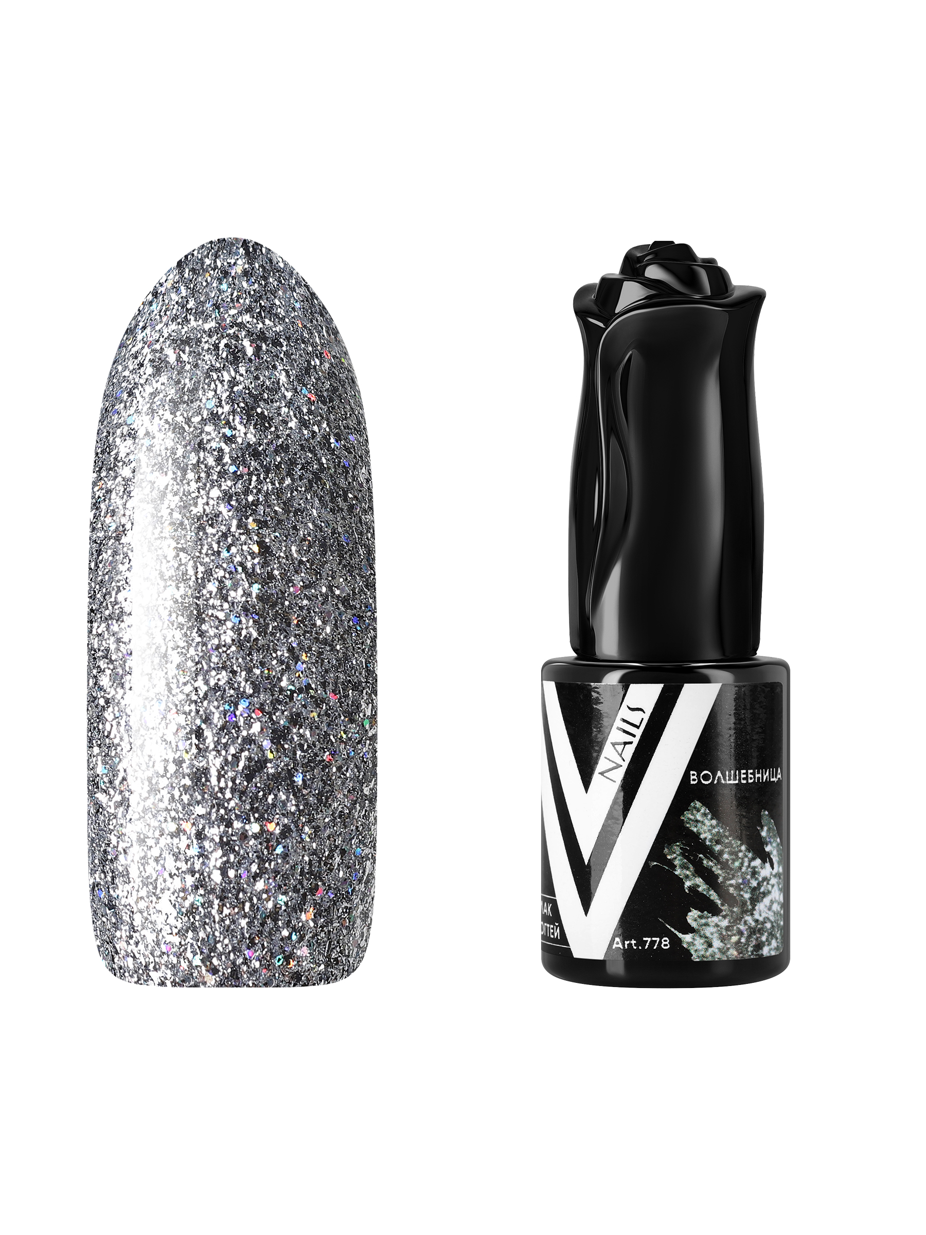 Гель-лак с блестками Vogue Nails голографический с фольгой и поталью плотный серебро 10 мл
Гель-лак с блестками Vogue Nails голографический с фольгой и поталью плотный серебро 10 мл