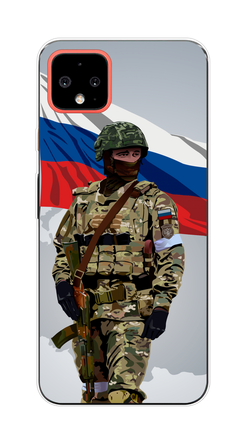 Чехол Awog на Google Pixel 4 XL "Солдат с флагом", Белый;синий;красный;зеленый, 270550-1
Чехол Awog на Google Pixel 4 XL "Солдат с флагом", Белый;синий;красный;зеленый, 270550-1
