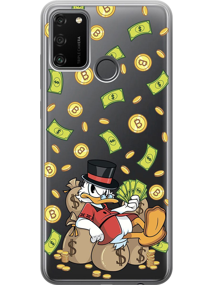 Силиконовый чехол на Honor 9A с принтом "Богатый Скрудж" прозрачный, Прозрачный;белый;зеленый, 722942071
Силиконовый чехол на Honor 9A с принтом "Богатый Скрудж" прозрачный, Прозрачный;белый;зеленый, 722942071