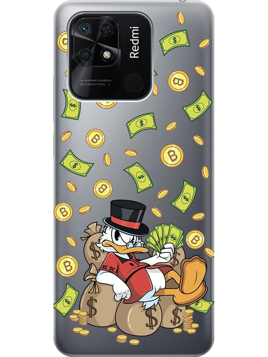 Силиконовый чехол на Xiaomi Redmi 10C с принтом "Богатый Скрудж" прозрачный, Прозрачный;белый;зеленый, 736538771
Силиконовый чехол на Xiaomi Redmi 10C с принтом "Богатый Скрудж" прозрачный, Прозрачный;белый;зеленый, 736538771