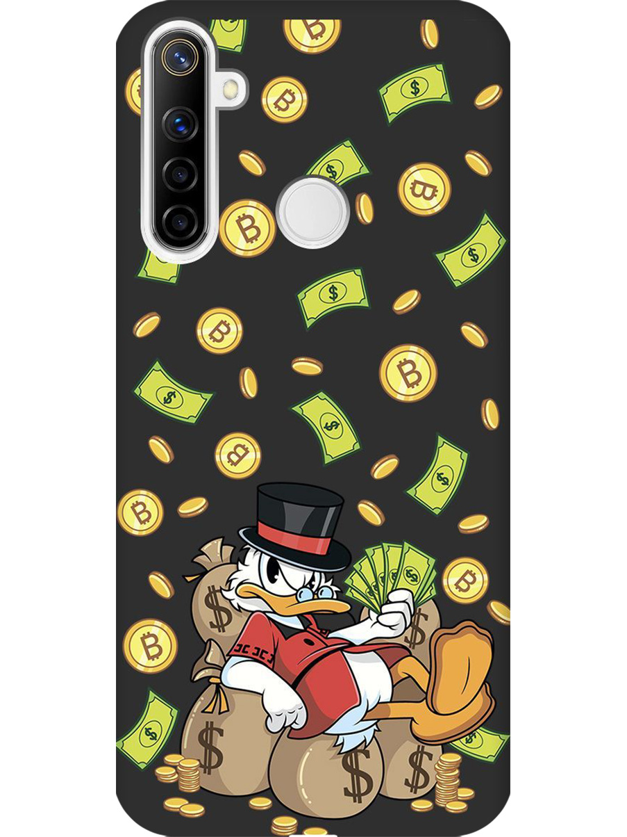 Силиконовый чехол на Realme 5/6i/C3 с принтом "Богатый Скрудж" матовый черный, Черный;прозрачный;белый;зеленый, 726149671
Силиконовый чехол на Realme 5/6i/C3 с принтом "Богатый Скрудж" матовый черный, Черный;прозрачный;белый;зеленый, 726149671