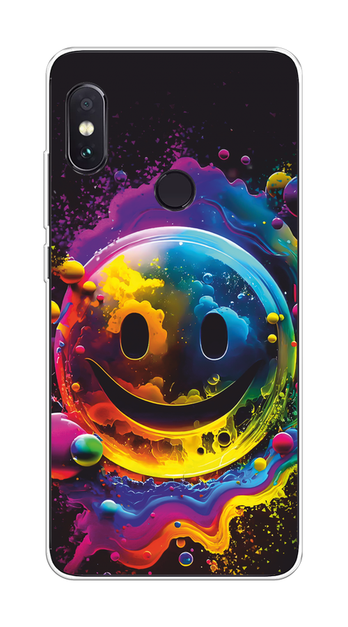 Чехол Awog на Xiaomi Redmi Note 5/Note 5 Pro "Кислотный смайл", Фиолетовый;желтый;синий, 32750-1
Чехол Awog на Xiaomi Redmi Note 5/Note 5 Pro "Кислотный смайл", Фиолетовый;желтый;синий, 32750-1