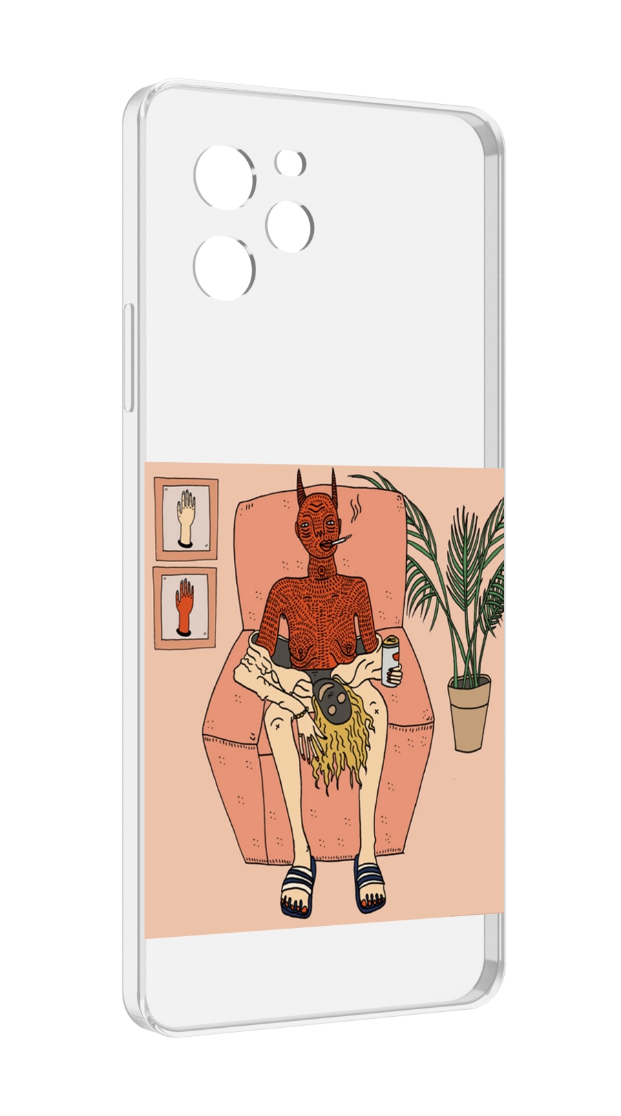 Чехол MyPads девушка-сняла-кожу для Huawei Nova Y61 / Huawei Enjoy 50z, Прозрачный, Tocco 
Чехол MyPads девушка-сняла-кожу для Huawei Nova Y61 / Huawei Enjoy 50z, Прозрачный, Tocco