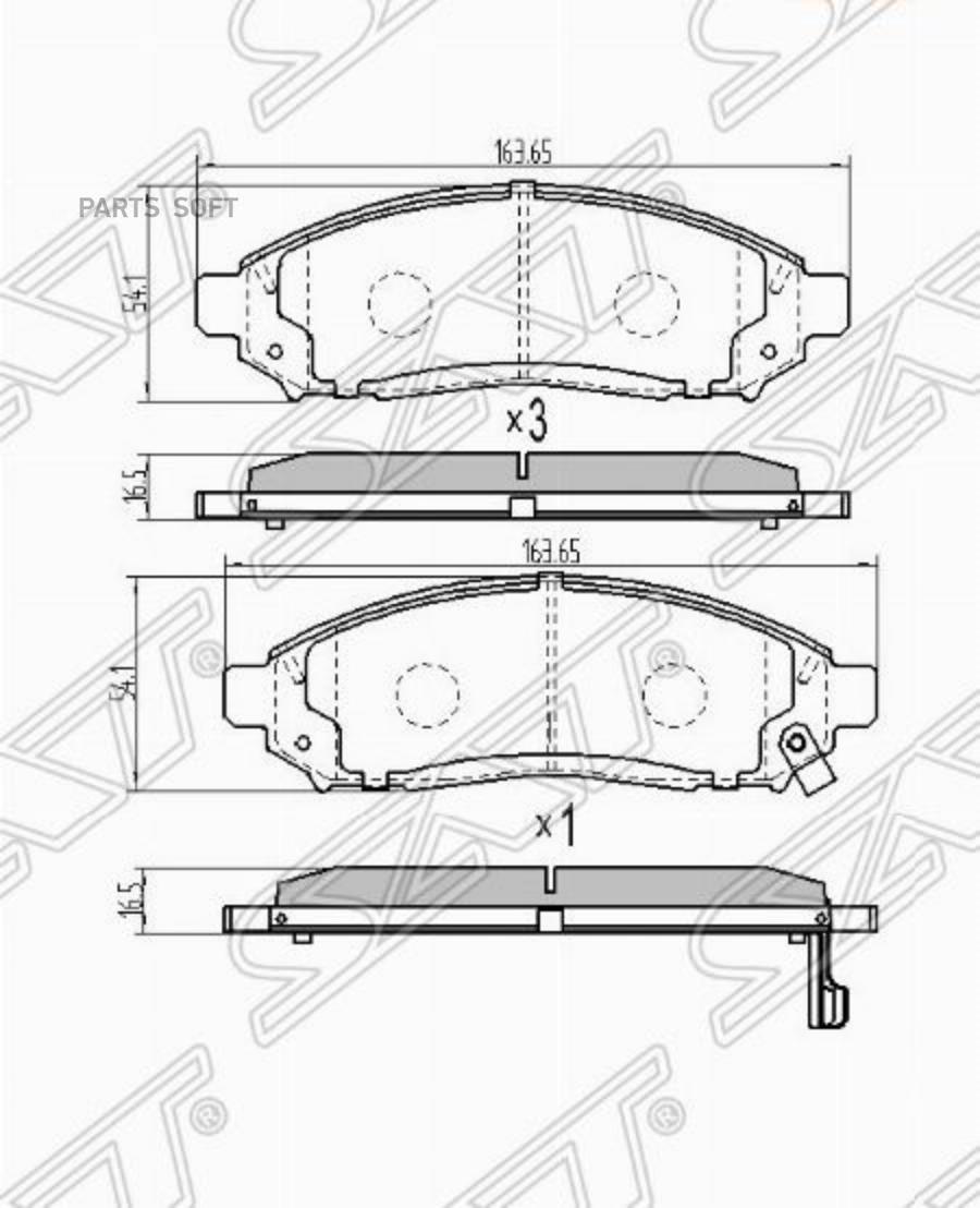 Колодки Тормозные Перед Nissan Pathfinder 51/Navara 50 Sat арт. ST41060EB326
Колодки Тормозные Перед Nissan Pathfinder 51/Navara 50 Sat арт. ST41060EB326