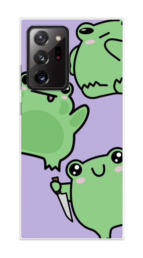 Чехол на Samsung Galaxy Note 20 Ultra "Опасные лягушата", Фиолетовый;зеленый;черный, 2101050-1
Чехол на Samsung Galaxy Note 20 Ultra "Опасные лягушата", Фиолетовый;зеленый;черный, 2101050-1