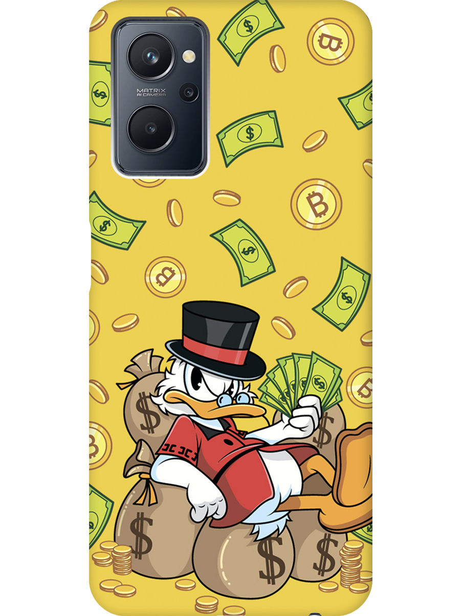 Силиконовый чехол на Realme 9i с принтом "Богатый Скрудж" матовый желтый, Желтый;прозрачный;белый;зеленый, 740189471
Силиконовый чехол на Realme 9i с принтом "Богатый Скрудж" матовый желтый, Желтый;прозрачный;белый;зеленый, 740189471