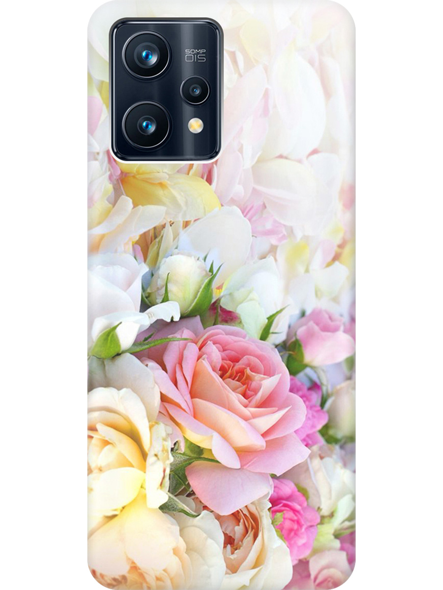 Силиконовый чехол на Realme 9 Pro+ с принтом "Нежные розы", Прозрачный;белый;желтый;розовый, 740189621
Силиконовый чехол на Realme 9 Pro+ с принтом "Нежные розы", Прозрачный;белый;желтый;розовый, 740189621