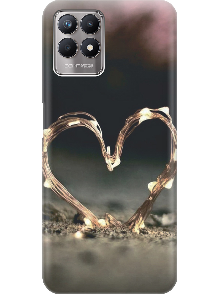 Силиконовый чехол на Realme 8i с принтом "Светящееся сердце", Прозрачный;желтый;черный, 735001091
Силиконовый чехол на Realme 8i с принтом "Светящееся сердце", Прозрачный;желтый;черный, 735001091