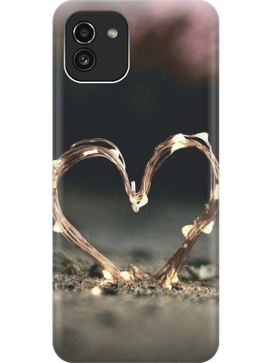 Силиконовый чехол на Samsung Galaxy A03 с принтом "Светящееся сердце", Прозрачный;желтый;черный, 735001391
Силиконовый чехол на Samsung Galaxy A03 с принтом "Светящееся сердце", Прозрачный;желтый;черный, 735001391