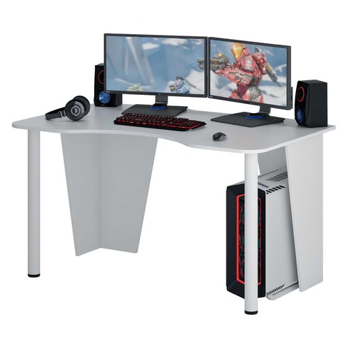 Стол игровой МАСТЕР Таунт-2, ЛДСП, белый
Стол игровой МАСТЕР Таунт-2, ЛДСП, белый