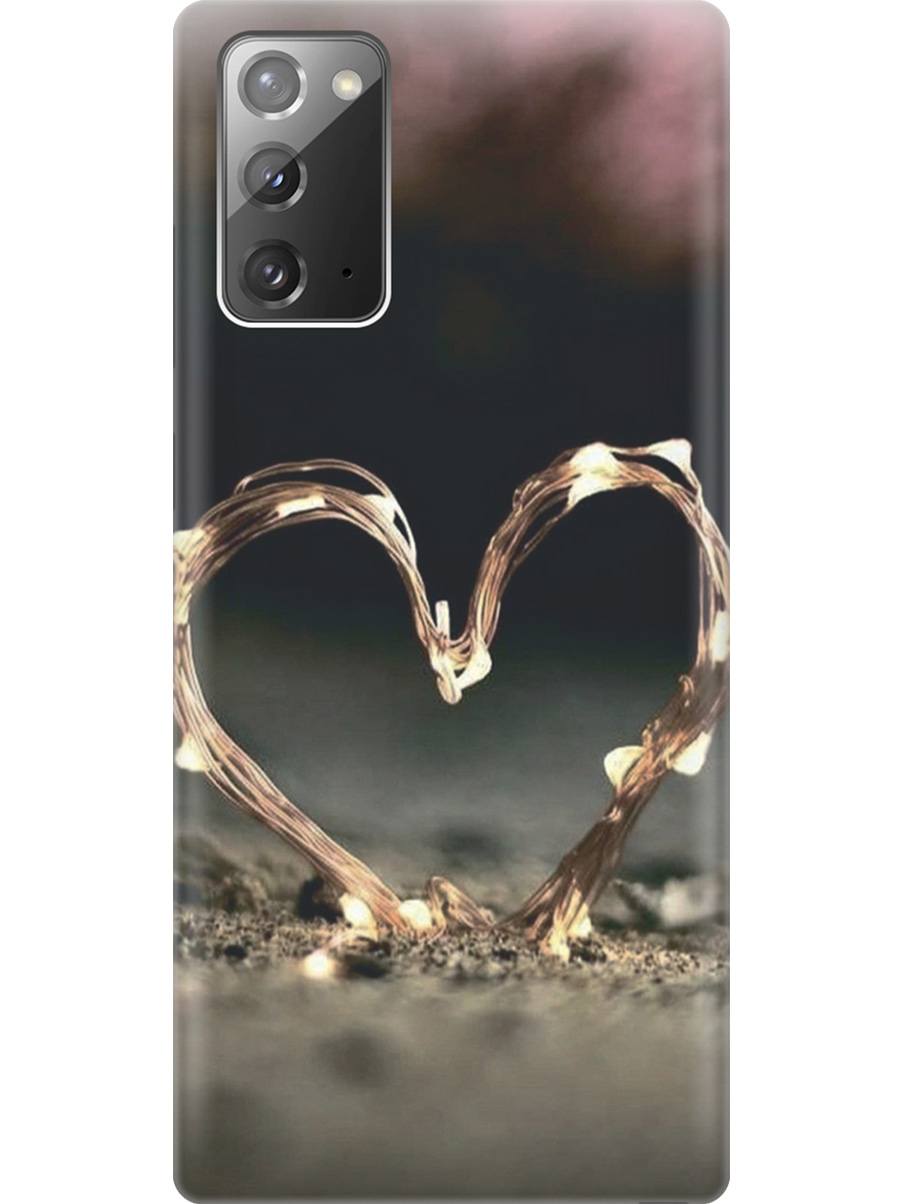 Силиконовый чехол на Samsung Galaxy Note 20 с принтом "Светящееся сердце", Прозрачный;желтый;черный, 723276391
Силиконовый чехол на Samsung Galaxy Note 20 с принтом "Светящееся сердце", Прозрачный;желтый;черный, 723276391
