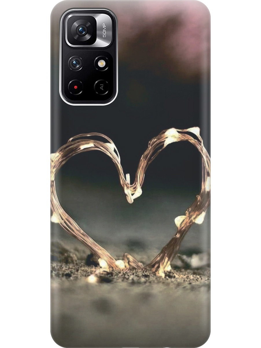 Силиконовый чехол на Xiaomi Poco M4 Pro 5G с принтом "Светящееся сердце", Прозрачный;желтый;черный, 734580791
Силиконовый чехол на Xiaomi Poco M4 Pro 5G с принтом "Светящееся сердце", Прозрачный;желтый;черный, 734580791