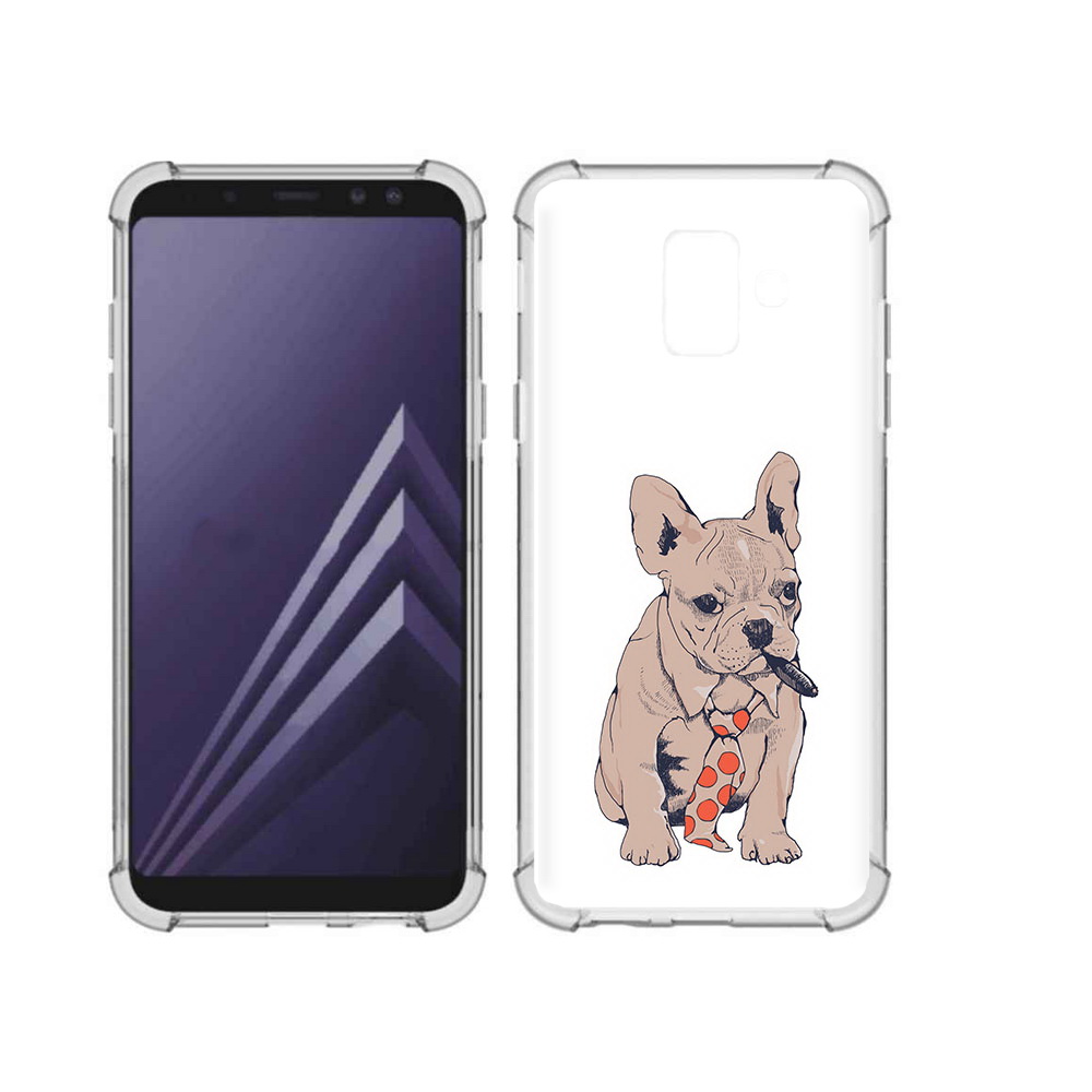 Чехол MyPads Tocco для Samsung Galaxy A6 (2018) бульдог с сигарой (PT111558.582.250), Прозрачный, Tocco
Чехол MyPads Tocco для Samsung Galaxy A6 (2018) бульдог с сигарой (PT111558.582.250), Прозрачный, Tocco