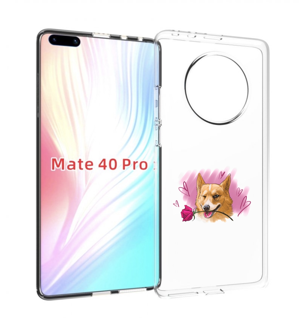 Чехол MyPads собачка-с-розочкой для Huawei Mate 40 Pro (NOH-NX9), Прозрачный, Tocco
Чехол MyPads собачка-с-розочкой для Huawei Mate 40 Pro (NOH-NX9), Прозрачный, Tocco