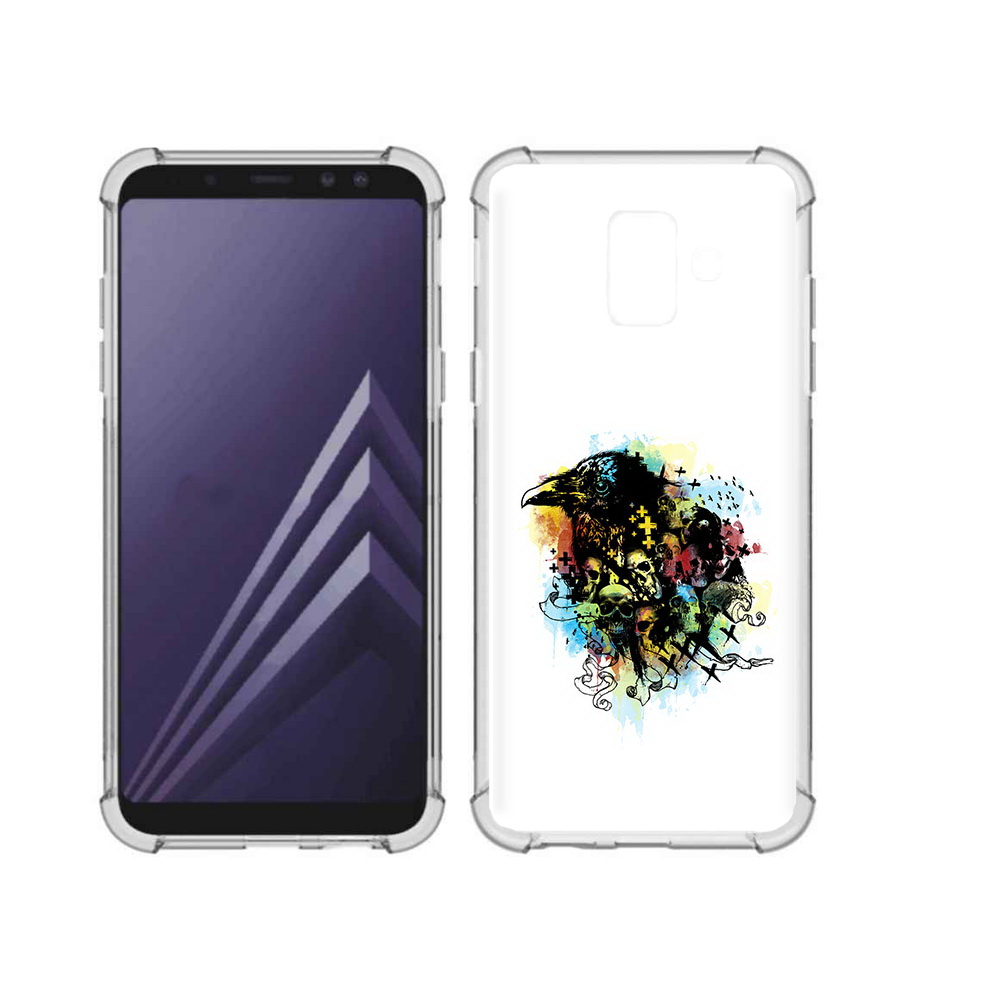 Чехол MyPads Tocco для Samsung Galaxy A6 (2018) ворон и черепа (PT111558.582.273), Прозрачный, Tocco
Чехол MyPads Tocco для Samsung Galaxy A6 (2018) ворон и черепа (PT111558.582.273), Прозрачный, Tocco