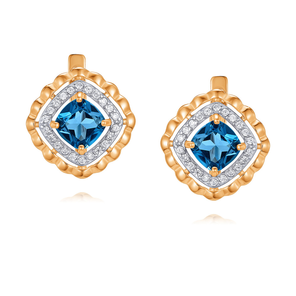 Серьги из красного золота ADAMAS 24041159/01-А50Д-660, фианит/топаз, 24041159/01-А50Д-660
Серьги из красного золота ADAMAS 24041159/01-А50Д-660, фианит/топаз, 24041159/01-А50Д-660