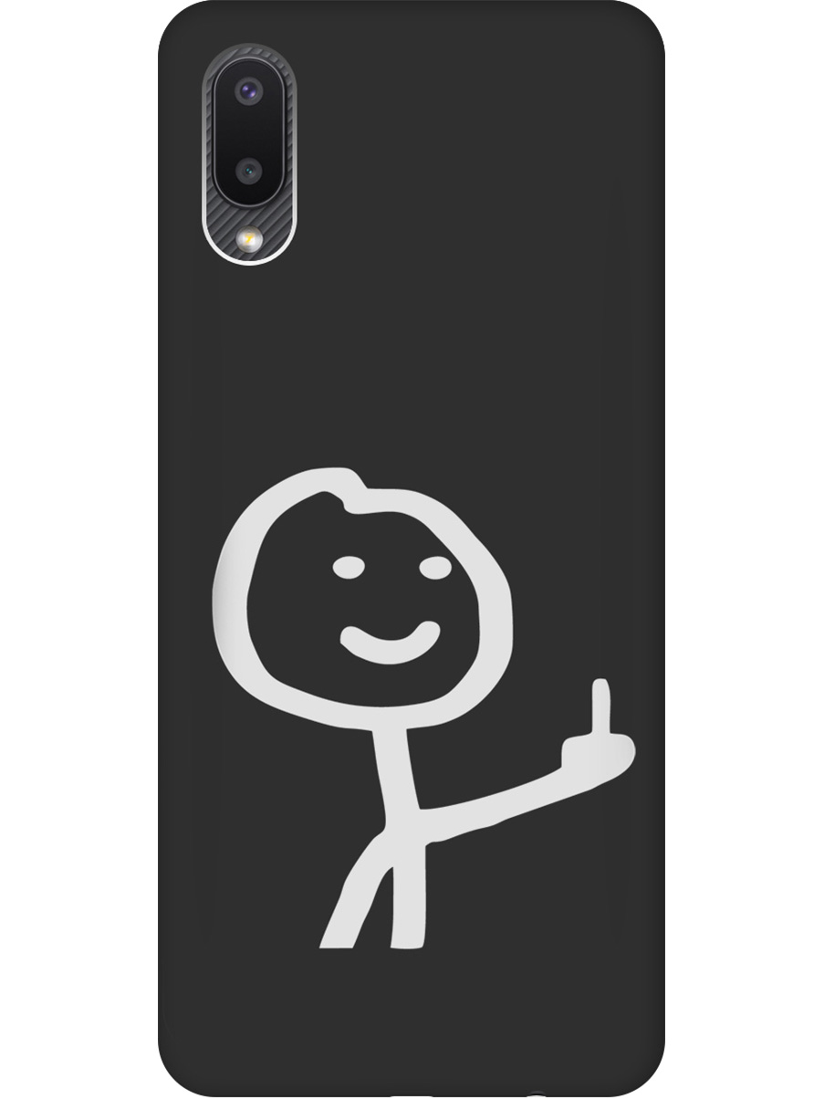 Силиконовый чехол на Samsung Galaxy A02 с принтом "Fck" матовый черный, Черный;белый;серый, 724352161
Силиконовый чехол на Samsung Galaxy A02 с принтом "Fck" матовый черный, Черный;белый;серый, 724352161