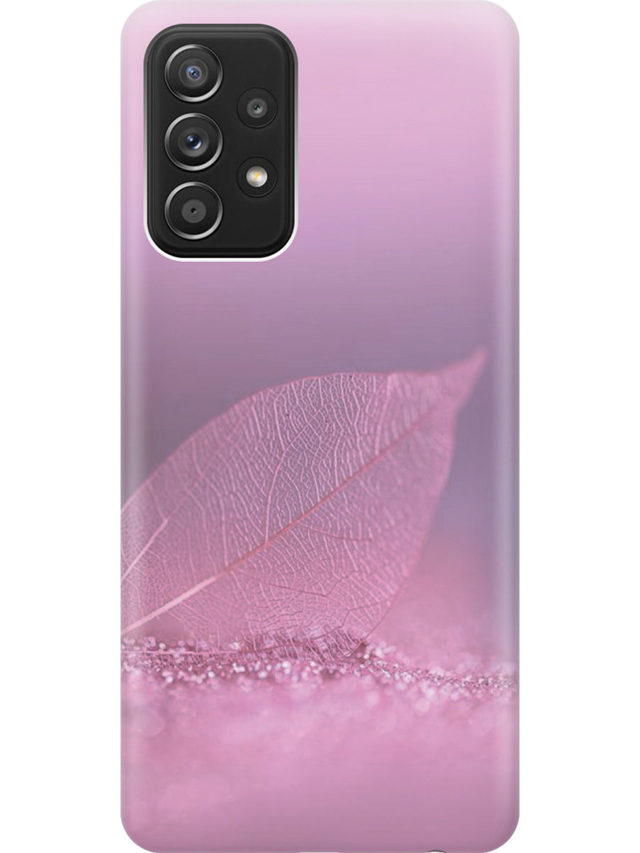 Силиконовый чехол на Samsung Galaxy A52 с принтом "Листок в розовых блестках", Прозрачный;розовый;фиолетовый, 724990122
Силиконовый чехол на Samsung Galaxy A52 с принтом "Листок в розовых блестках", Прозрачный;розовый;фиолетовый, 724990122