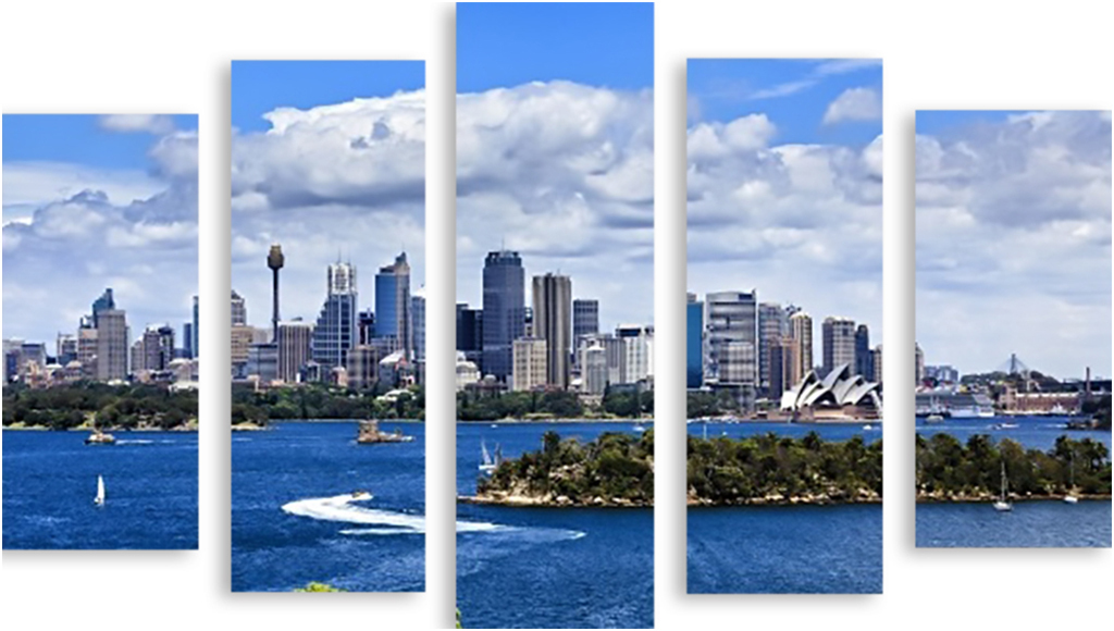 Картина модульная на холсте Модулка Небоскребы Брисбена 150x95 см, 2571 
Картина модульная на холсте Модулка Небоскребы Брисбена 150x95 см, 2571