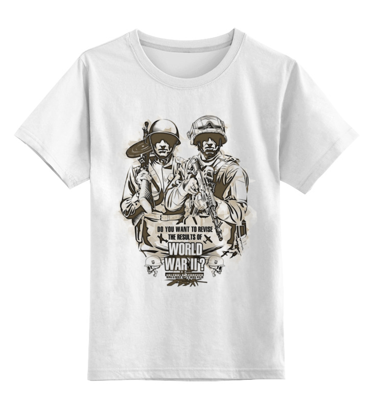 Детская футболка Printio Итоги войны цв.белый р.116, 0000003467603
Детская футболка Printio Итоги войны цв.белый р.116, 0000003467603