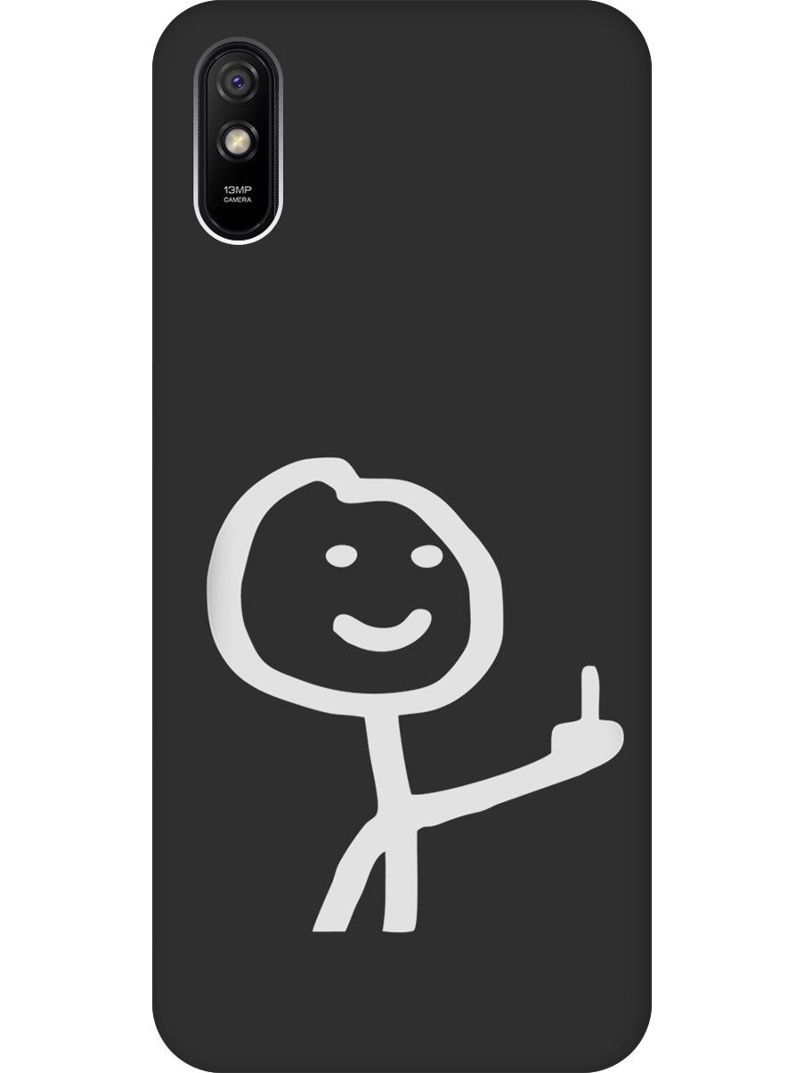 Силиконовый чехол на Xiaomi Redmi 9A с принтом "Fck" матовый черный, Черный;белый;серый, 723276961
Силиконовый чехол на Xiaomi Redmi 9A с принтом "Fck" матовый черный, Черный;белый;серый, 723276961
