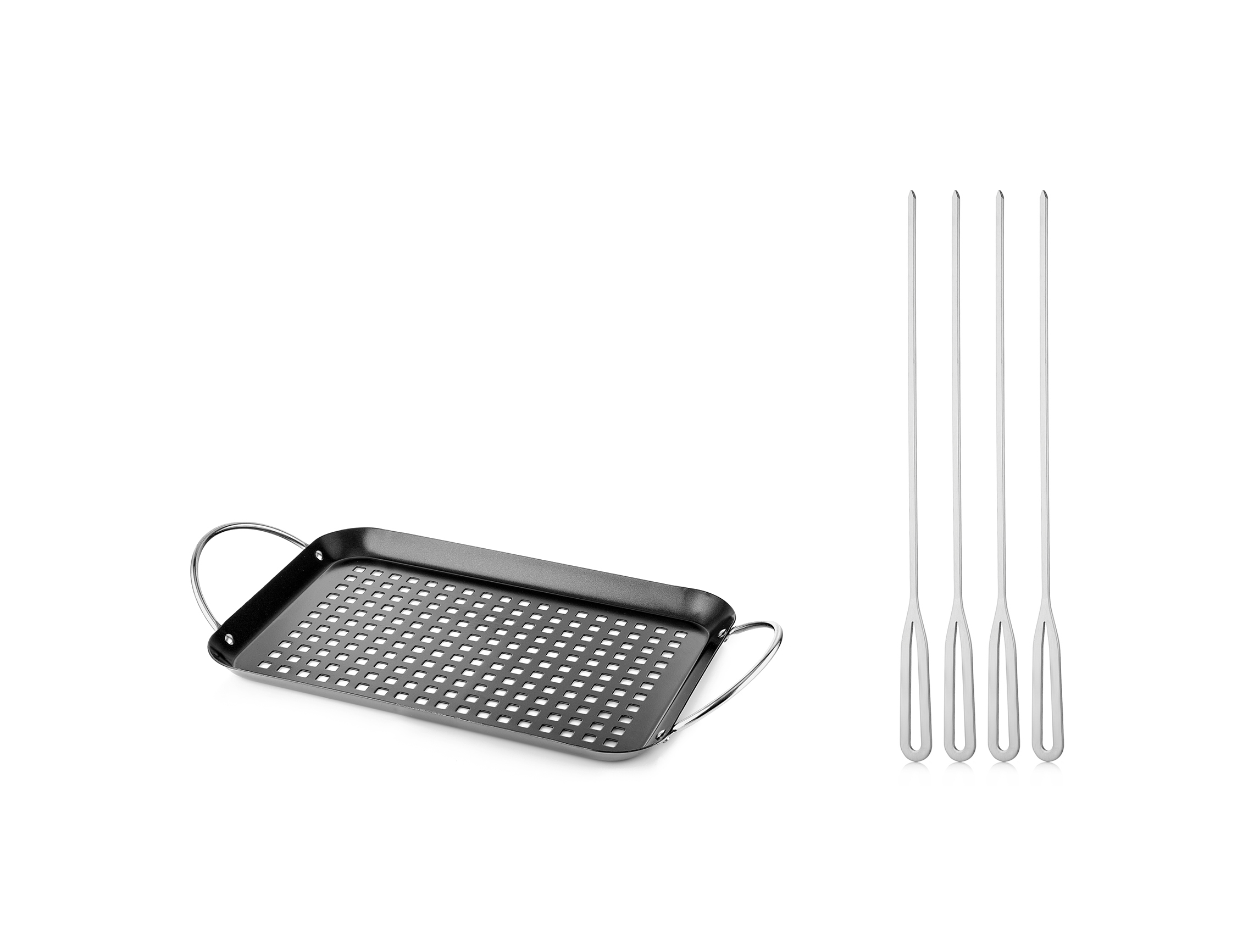 Набор для гриля Walmer Roast 2 предмета: шпажки 40 см, 4 шт + жаровня, w28043323set, Roast
Набор для гриля Walmer Roast 2 предмета: шпажки 40 см, 4 шт + жаровня, w28043323set, Roast