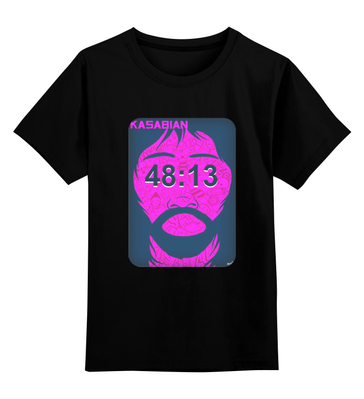 Детская футболка классическая Printio Kasabian - 48:13, р. 104, Черный, 0000000692721
Детская футболка классическая Printio Kasabian - 48:13, р. 104, Черный, 0000000692721