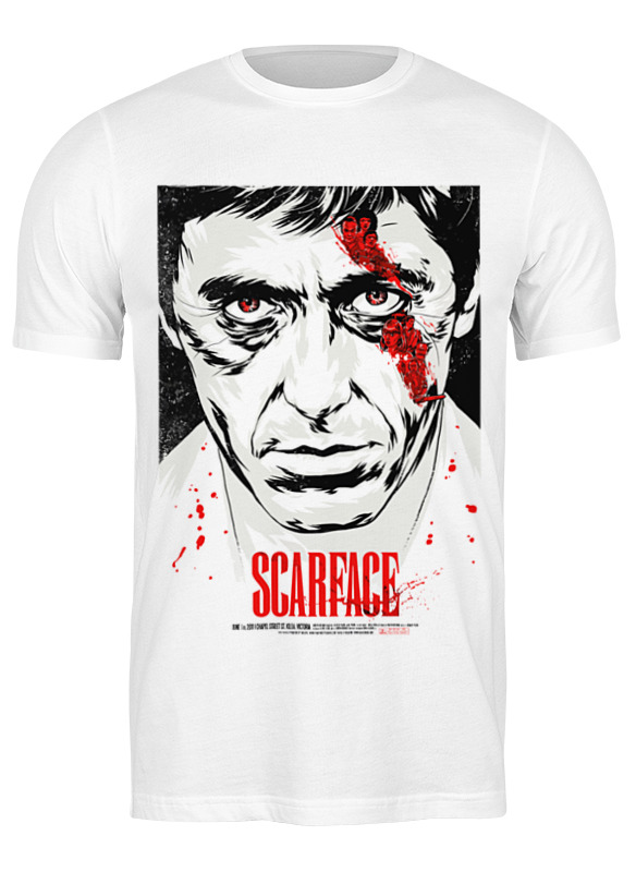 Футболка мужская Printio Лицо со шрамом (scarface) белая L, Белый, Лицо со шрамом (scarface)
Футболка мужская Printio Лицо со шрамом (scarface) белая L, Белый, Лицо со шрамом (scarface)