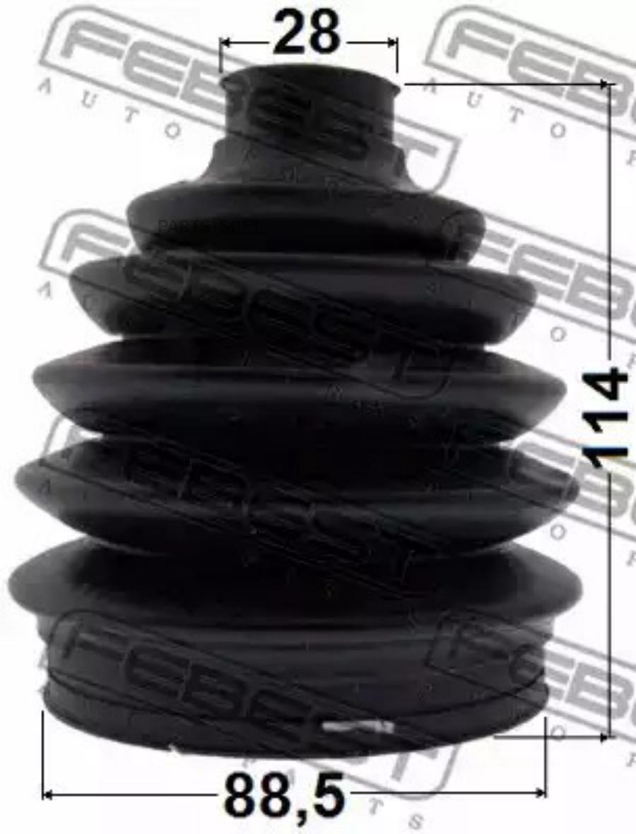 Пыльник шрус наружный комплект 88.5x114x28 SSANG YONG REXTON 2001-2013 FEBEST 1417-ACT
Пыльник шрус наружный комплект 88.5x114x28 SSANG YONG REXTON 2001-2013 FEBEST 1417-ACT