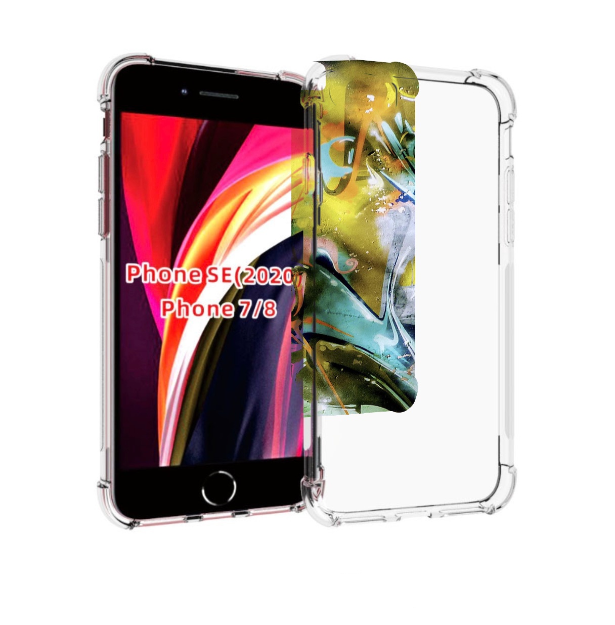 Чехол MyPads граффити-хаос для iPhone 7 4.7 / iPhone 8 / iPhone SE 2 (2020), Прозрачный, Tocco
Чехол MyPads граффити-хаос для iPhone 7 4.7 / iPhone 8 / iPhone SE 2 (2020), Прозрачный, Tocco