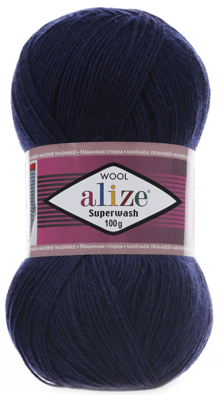 Пряжа ALIZE Superwash Comfort Socks 100г, 420м (SW шерсть) (58 тёмно-синий), 5 мотков, Superwash 110
Пряжа ALIZE Superwash Comfort Socks 100г, 420м (SW шерсть) (58 тёмно-синий), 5 мотков, Superwash 110