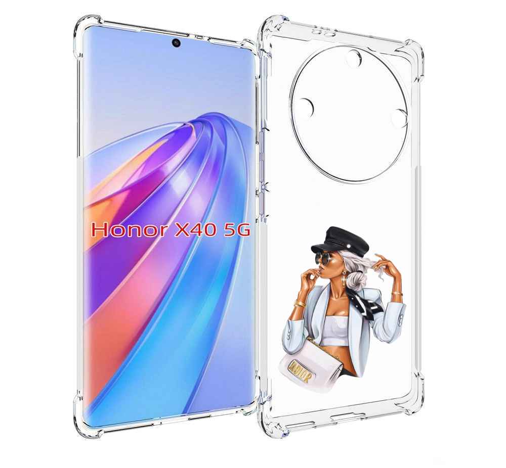 Чехол MyPads девушка-в-белом-с-модной-сумочкой женский для Honor X40, Прозрачный, Tocco
Чехол MyPads девушка-в-белом-с-модной-сумочкой женский для Honor X40, Прозрачный, Tocco