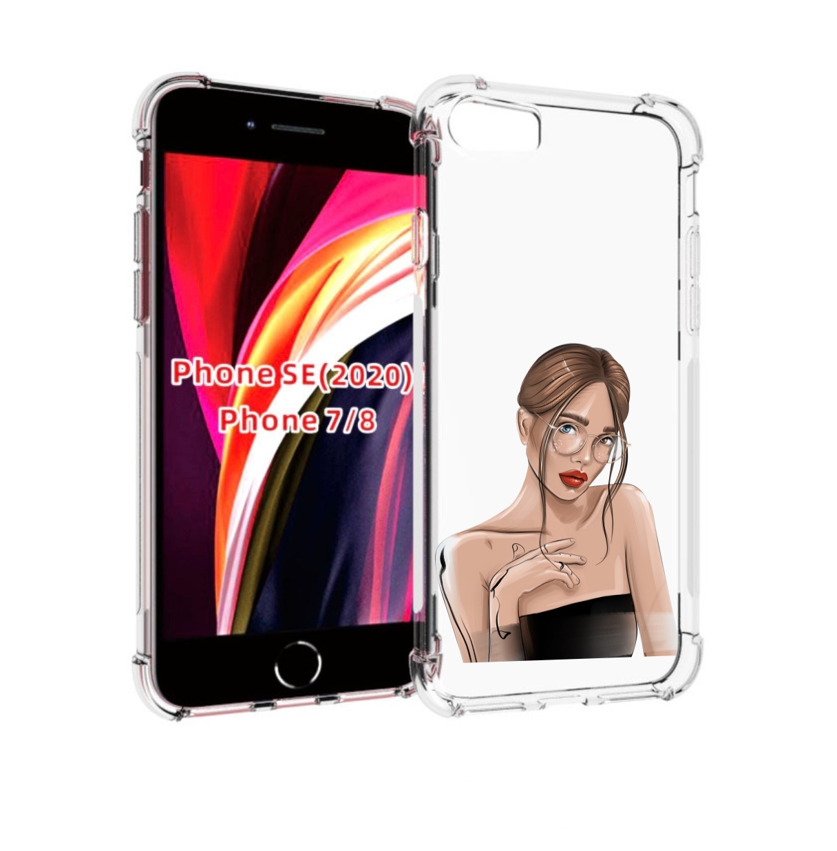 Чехол MyPads девушка-в-очках-с-красивыми-глазами женский для iPhone 7 4.7 / iPhone 8, Прозрачный, Tocco
Чехол MyPads девушка-в-очках-с-красивыми-глазами женский для iPhone 7 4.7 / iPhone 8, Прозрачный, Tocco