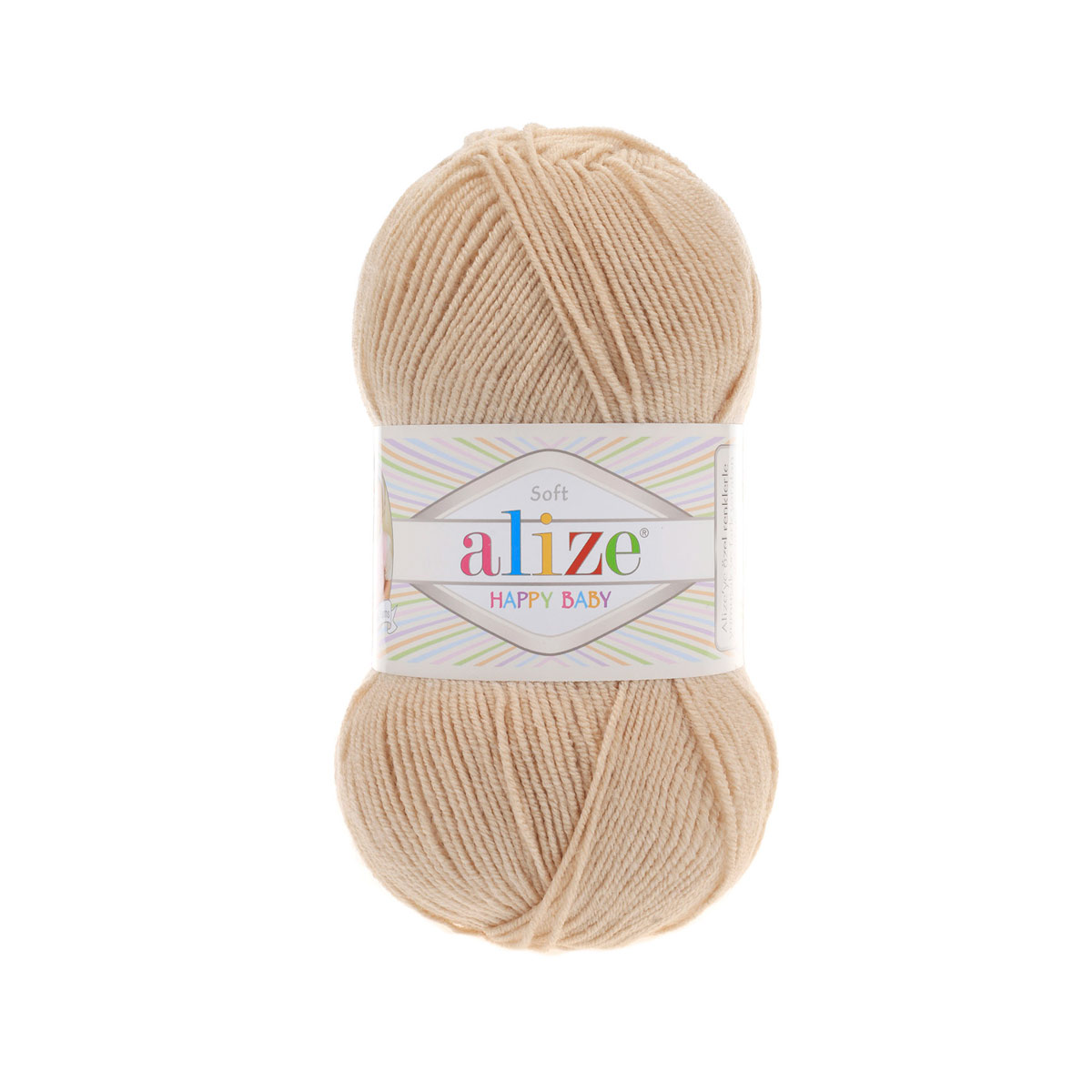Пряжа Alize Happy Baby, 100г, 350м (акрил, полиамид) (310 шампань), 5 мотков, Happy Baby
Пряжа Alize Happy Baby, 100г, 350м (акрил, полиамид) (310 шампань), 5 мотков, Happy Baby
