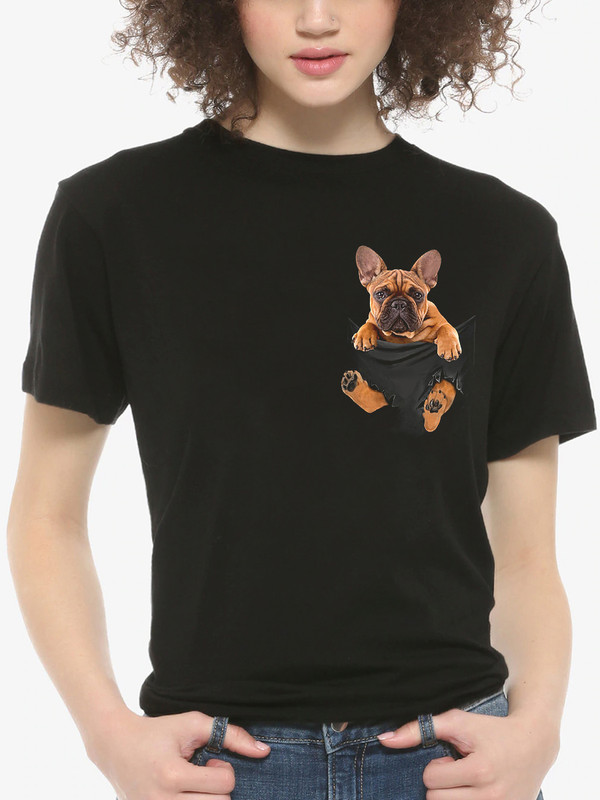 Футболка женская Dream Shirts Бульдог в Кармашке черная 3XL, Черный, Бульдог в Кармашке
Футболка женская Dream Shirts Бульдог в Кармашке черная 3XL, Черный, Бульдог в Кармашке