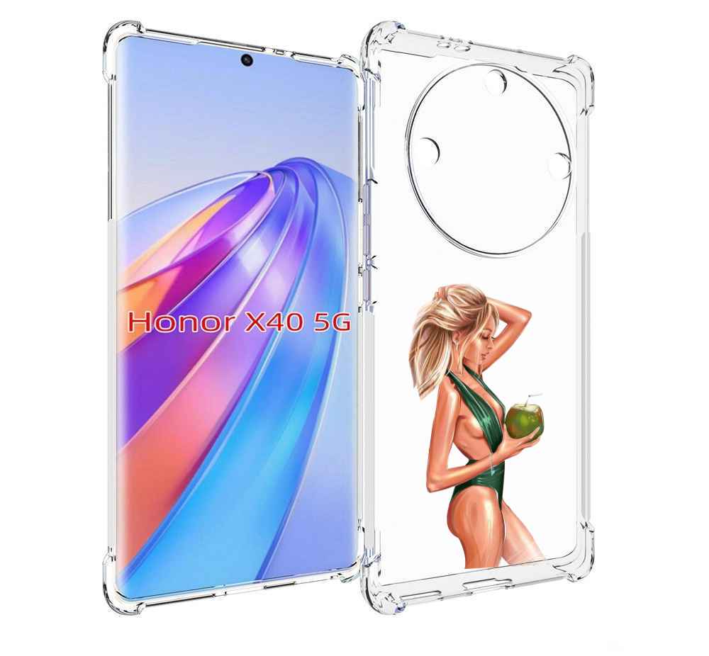Чехол MyPads девушка-с-кокосом-в-зеленом-купальнике женский для Honor X40, Прозрачный, Tocco
Чехол MyPads девушка-с-кокосом-в-зеленом-купальнике женский для Honor X40, Прозрачный, Tocco