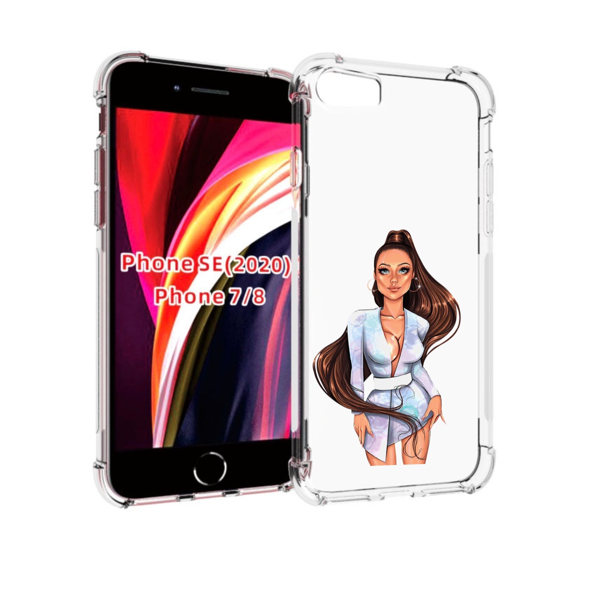 Чехол MyPads девушка-с-очень-длинными-волосами женский для iPhone 7 4.7 / iPhone 8, Прозрачный, Tocco
Чехол MyPads девушка-с-очень-длинными-волосами женский для iPhone 7 4.7 / iPhone 8, Прозрачный, Tocco