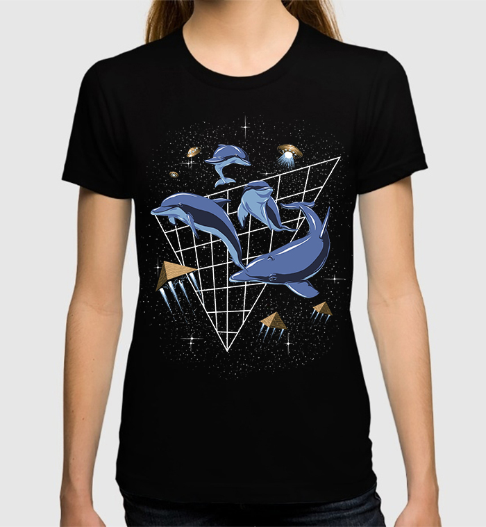 Футболка женская Dream Shirts Дельфины в Космосе черная M, Черный, Дельфины в Космосе
Футболка женская Dream Shirts Дельфины в Космосе черная M, Черный, Дельфины в Космосе