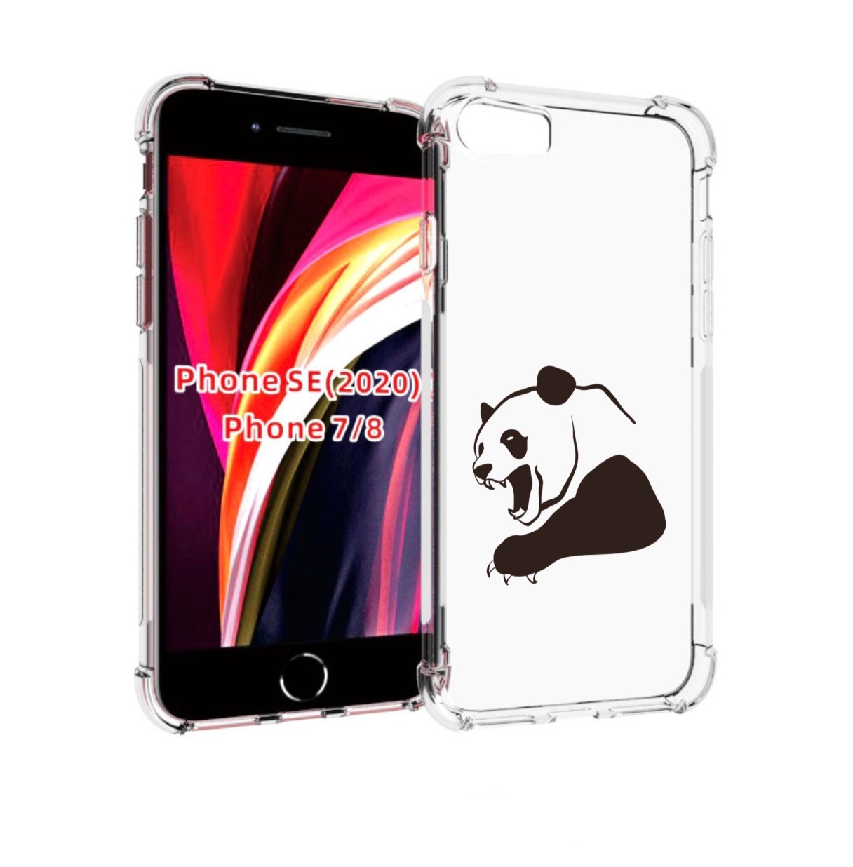 Чехол MyPads злая-панда для iPhone 7 4.7 / iPhone 8 / iPhone SE 2 (2020), Прозрачный, Tocco
Чехол MyPads злая-панда для iPhone 7 4.7 / iPhone 8 / iPhone SE 2 (2020), Прозрачный, Tocco