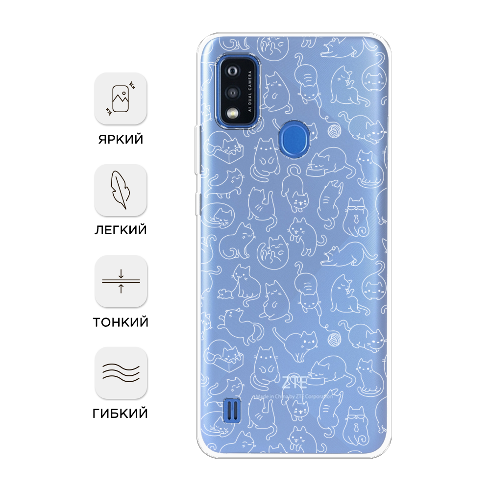 Чехол Awog на ZTE Blade A51 / ЗТЕ Блэйд A51 "Рыжий кот в венке", Разноцветный, 134550-1
Чехол Awog на ZTE Blade A51 / ЗТЕ Блэйд A51 "Рыжий кот в венке", Разноцветный, 134550-1