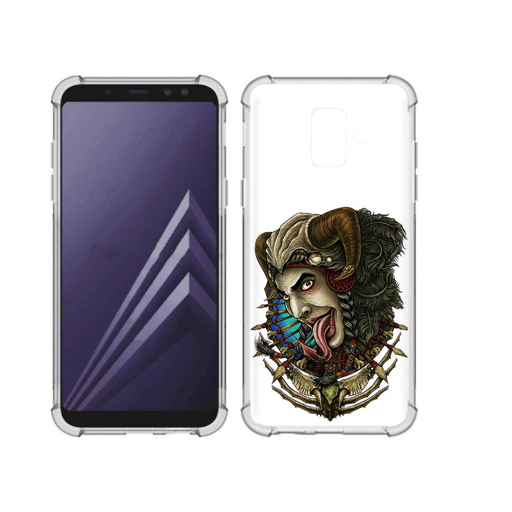 Чехол MyPads Tocco для Samsung Galaxy A6 (2018) длинный язык (PT111558.582.330), Прозрачный, Tocco
Чехол MyPads Tocco для Samsung Galaxy A6 (2018) длинный язык (PT111558.582.330), Прозрачный, Tocco