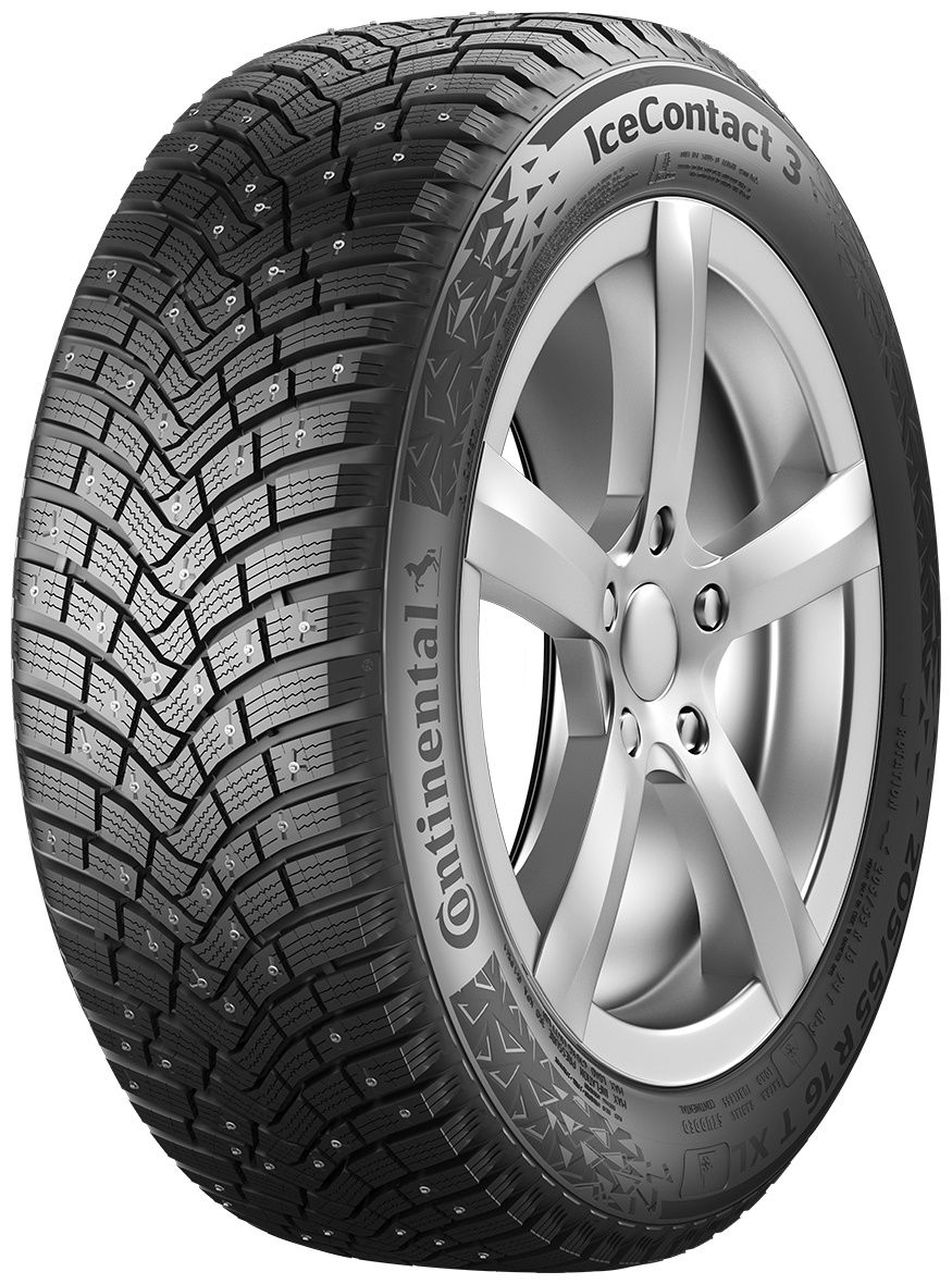 фото Шины continental contiicecontact 3 195/55 r16 91t шип.