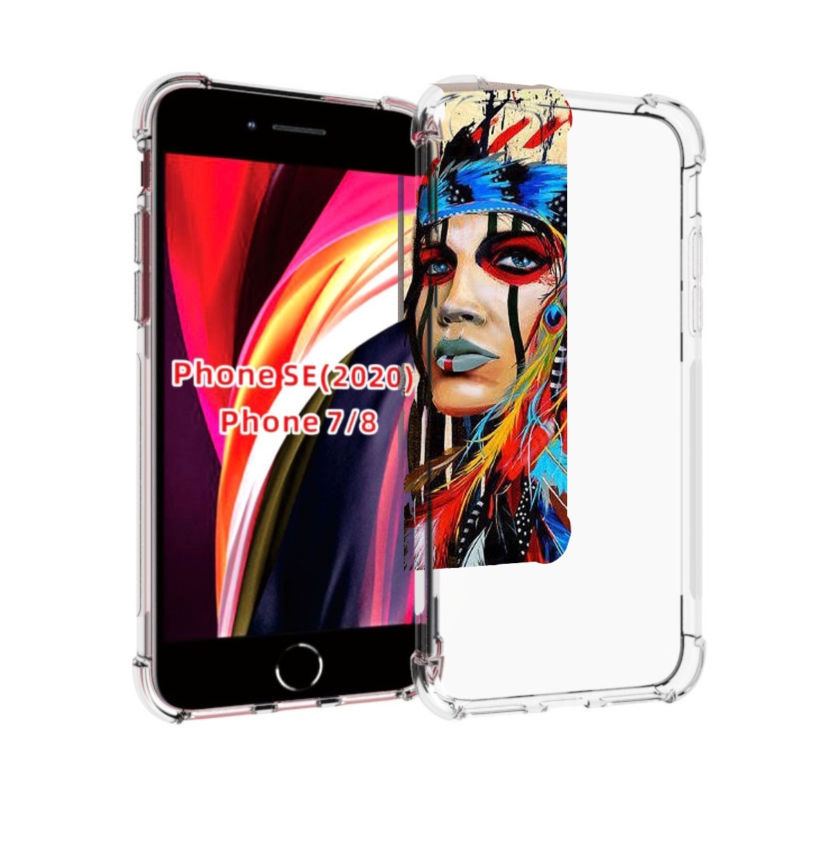 Чехол MyPads индеец расписной для iPhone 7 4.7 / iPhone 8 / iPhone SE 2 (2020), Прозрачный, Tocco
Чехол MyPads индеец расписной для iPhone 7 4.7 / iPhone 8 / iPhone SE 2 (2020), Прозрачный, Tocco
