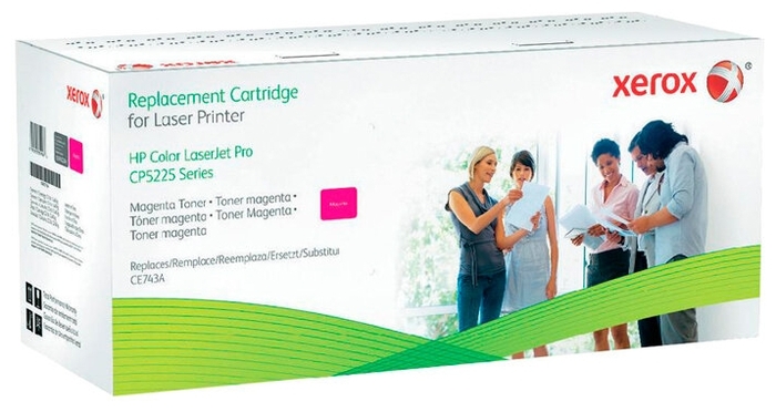 106R02264/CE743A Xerox совместимый пурпурный для HP Color LaserJet Professional CP5220
106R02264/CE743A Xerox совместимый пурпурный для HP Color LaserJet Professional CP5220