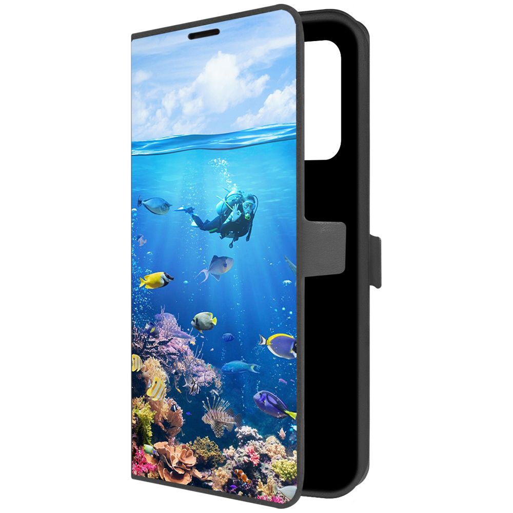 Чехол-книжка Krutoff Eco Book для Xiaomi Redmi 10 Австралия, Большой Барьерный Риф, Черный
Чехол-книжка Krutoff Eco Book для Xiaomi Redmi 10 Австралия, Большой Барьерный Риф, Черный