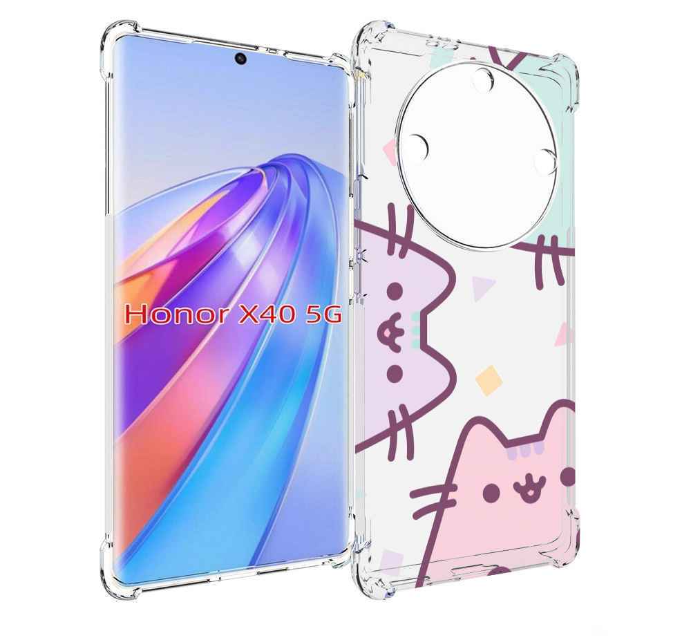 Чехол MyPads котики зеленый фиолетовый розовый женский для Honor X40, Прозрачный, Tocco
Чехол MyPads котики зеленый фиолетовый розовый женский для Honor X40, Прозрачный, Tocco