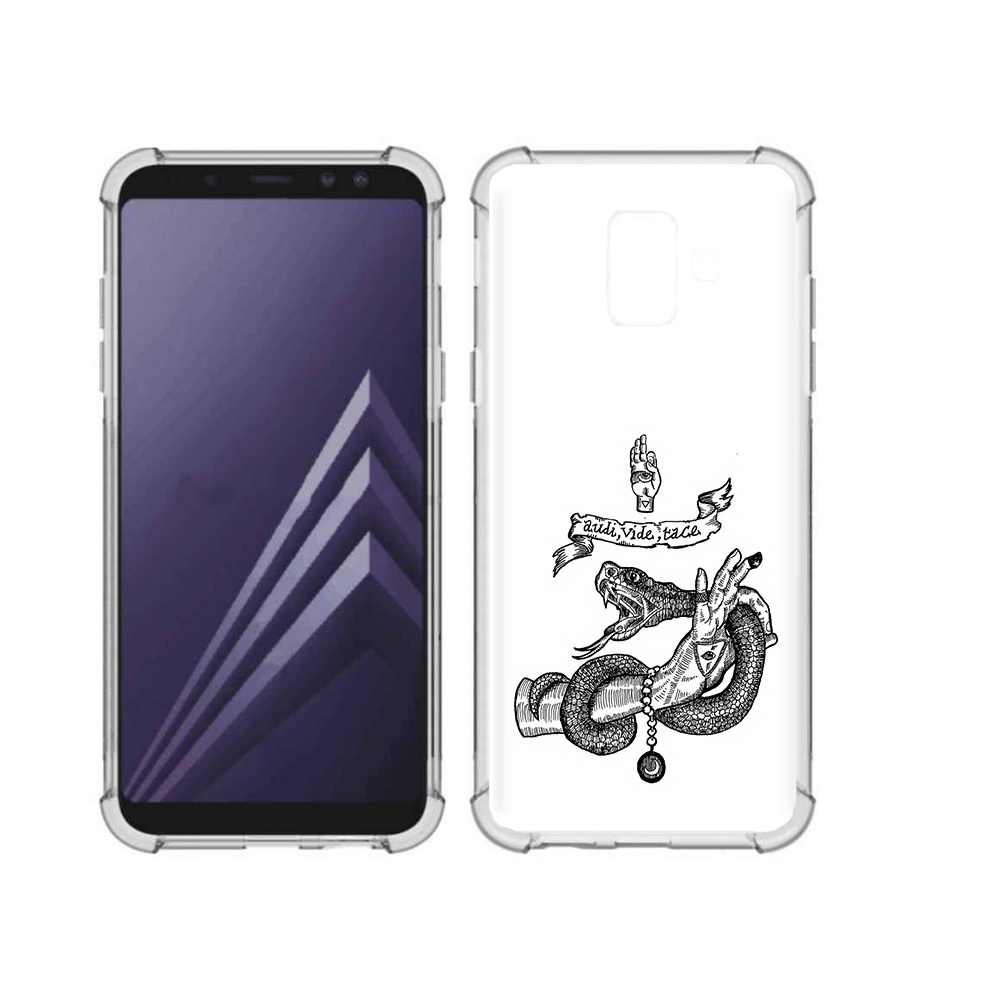 Чехол MyPads Tocco для Samsung Galaxy A6 (2018) змея на руке рисунок (PT111558.582.366), Прозрачный, Tocco
Чехол MyPads Tocco для Samsung Galaxy A6 (2018) змея на руке рисунок (PT111558.582.366), Прозрачный, Tocco