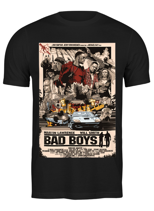 Футболка мужская Printio Плохие парни (bad boys) черная M, Черный, Плохие парни (bad boys)
Футболка мужская Printio Плохие парни (bad boys) черная M, Черный, Плохие парни (bad boys)