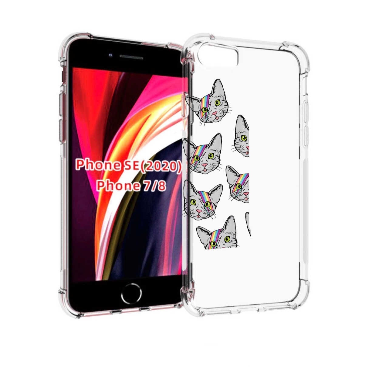 Чехол MyPads кот-с-молнией-на-лбу для iPhone 7 4.7 / iPhone 8 / iPhone SE 2 (2020), Прозрачный, Tocco
Чехол MyPads кот-с-молнией-на-лбу для iPhone 7 4.7 / iPhone 8 / iPhone SE 2 (2020), Прозрачный, Tocco